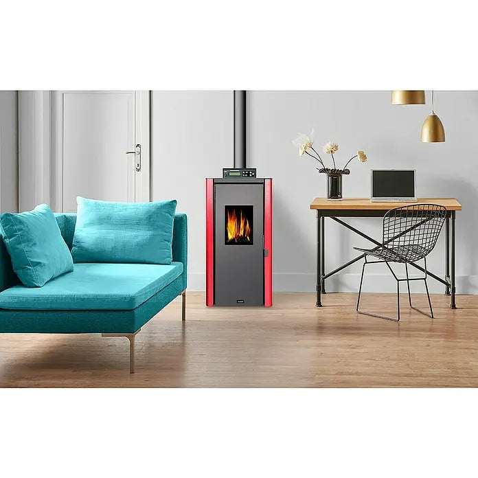 Estufa de pellets estanca Estromboli 9 kW