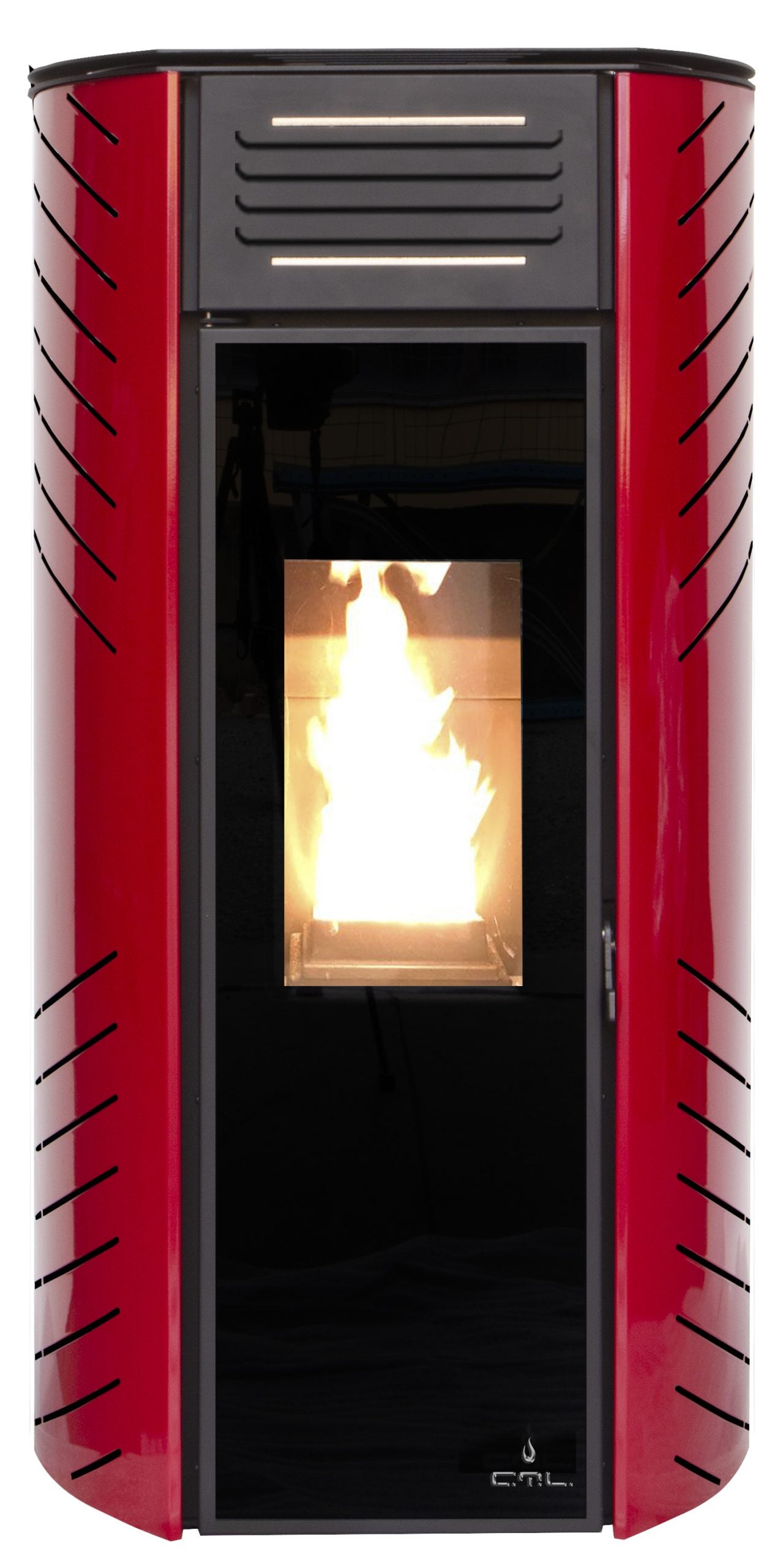 Estufa de pellets ctl zara 10 kw burdeos