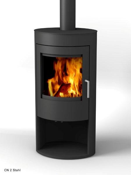 Estufa de lena enerlam f0202 negra