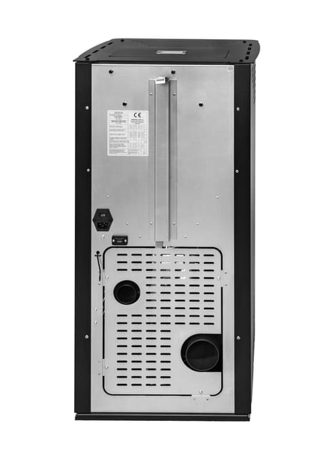 Estufa de Pellets + Kit de instalacion + Wifi Incluido | 10,6 kW, 180 m³