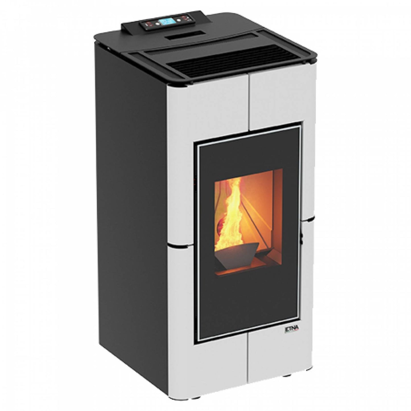 Estufa de pellets hermética y canalizable Tendenza – 12 kW