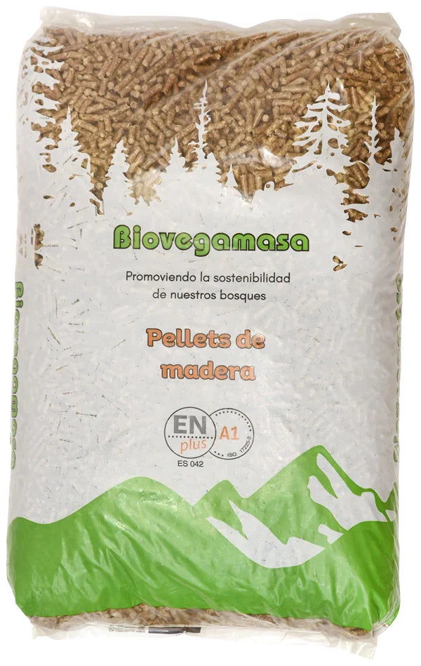 Pellets Biovegamasa, 1 palet de 72 sacos de 15 kg