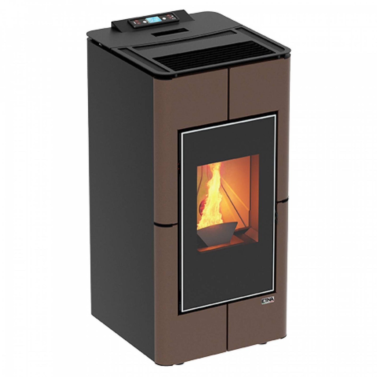 Estufa de pellets hermética y canalizable Tendenza – 12 kW