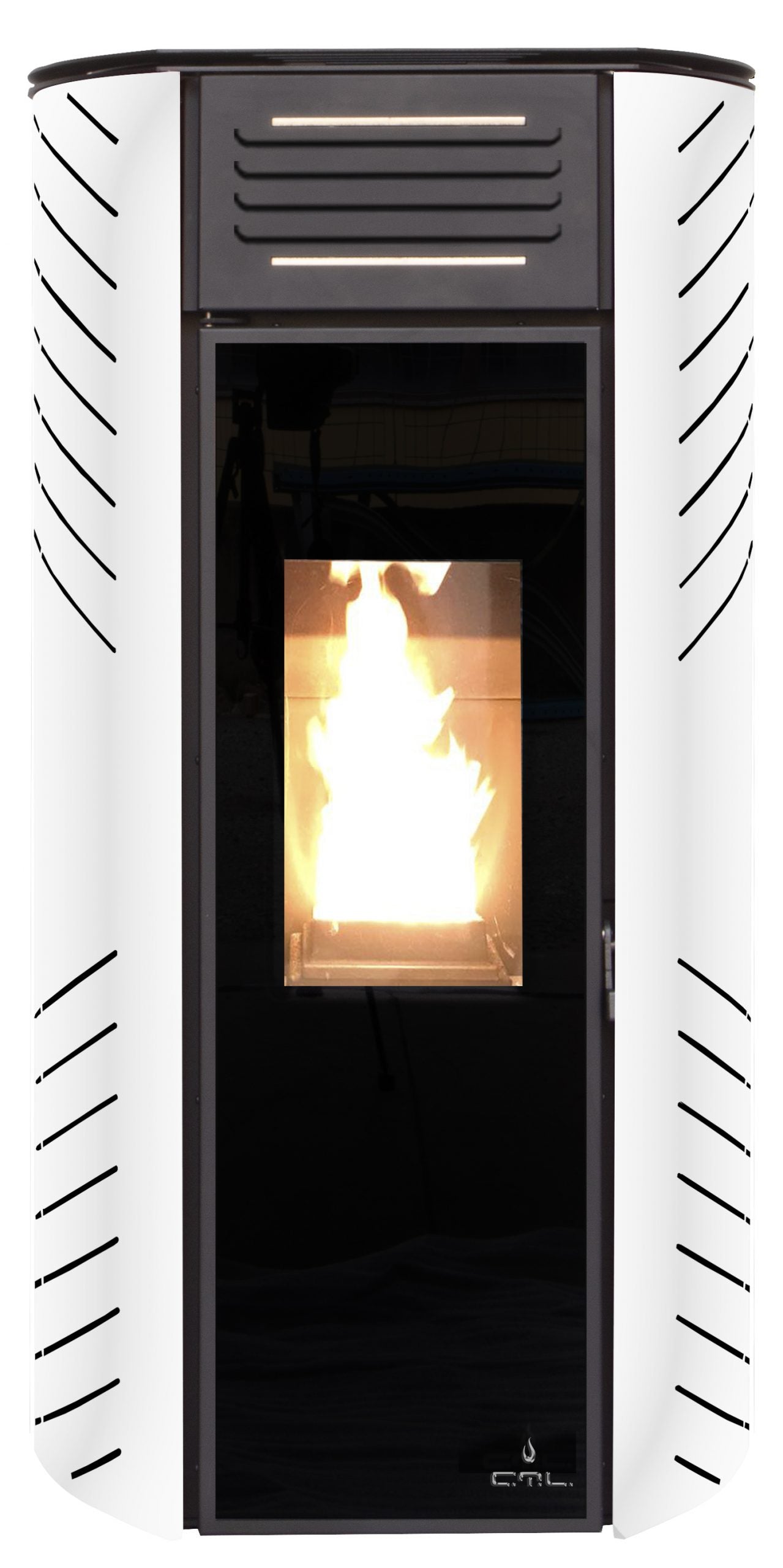 Estufa de pellets ctl zara 10 kw burdeos